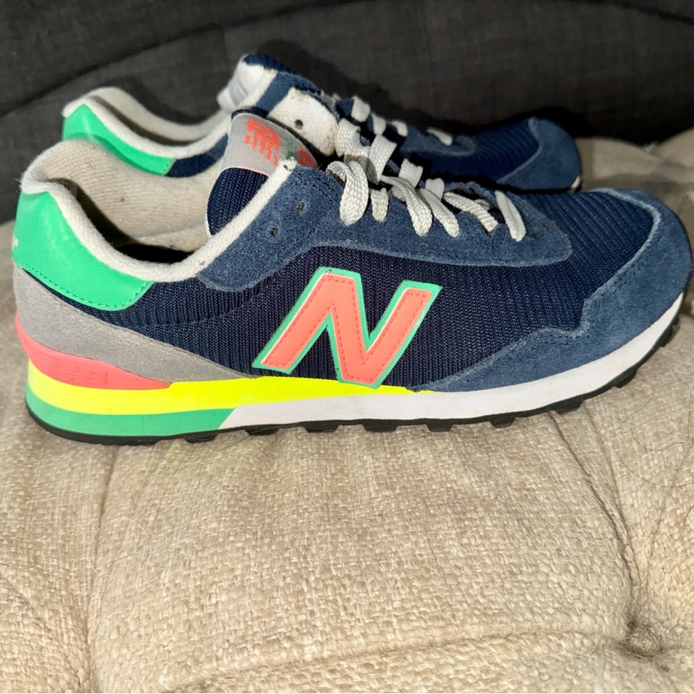 New Balance Women’s 515 Classic Sneakers Neon Multicolor 8.5